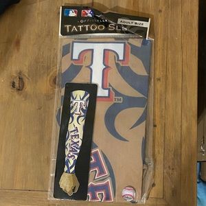 Texas Rangers sleeve